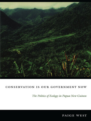 cover image of Conservation Is Our Government Now